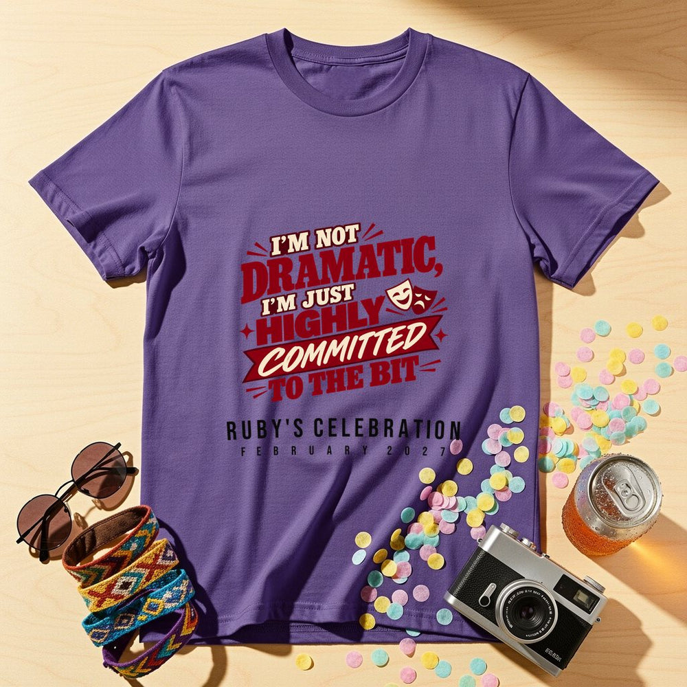 Committed To The Bit — Personalised T-Shirt