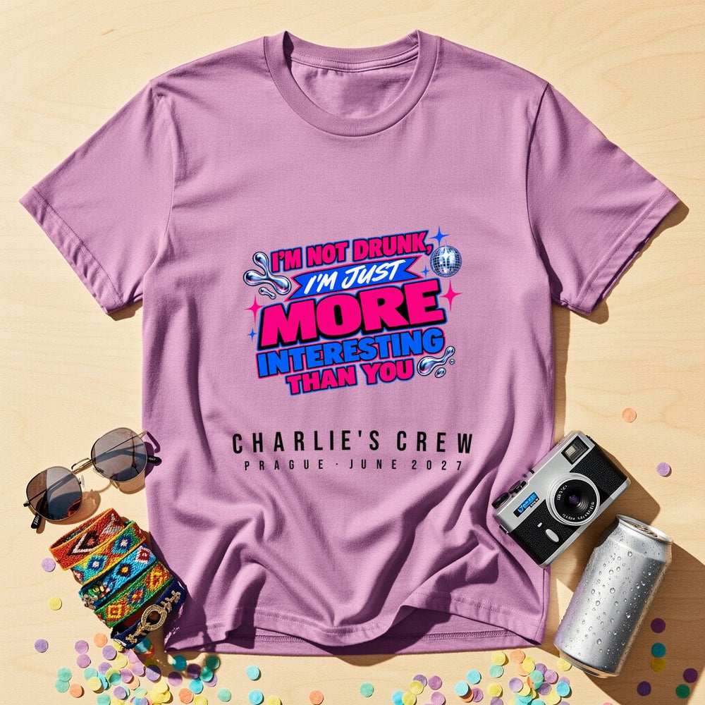 More Interesting Than You — Personalised T-Shirt