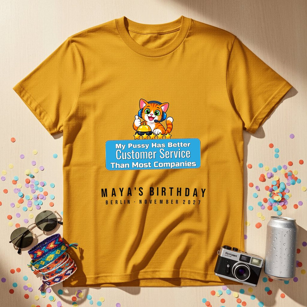 Better Customer Service — Personalised T-Shirt