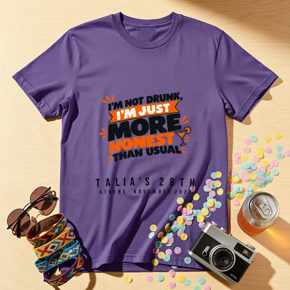 More Honest Than Usual — Personalised T-Shirt