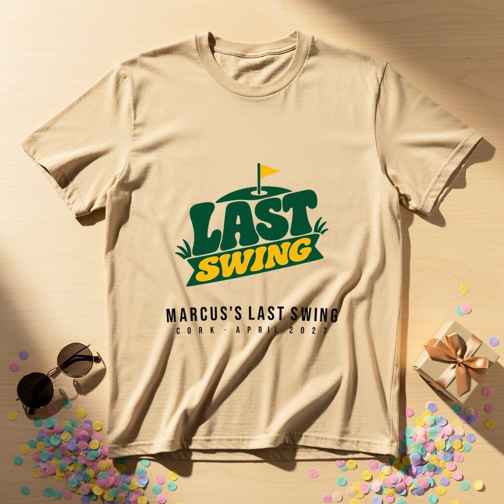 Last Swing Retro Badge
