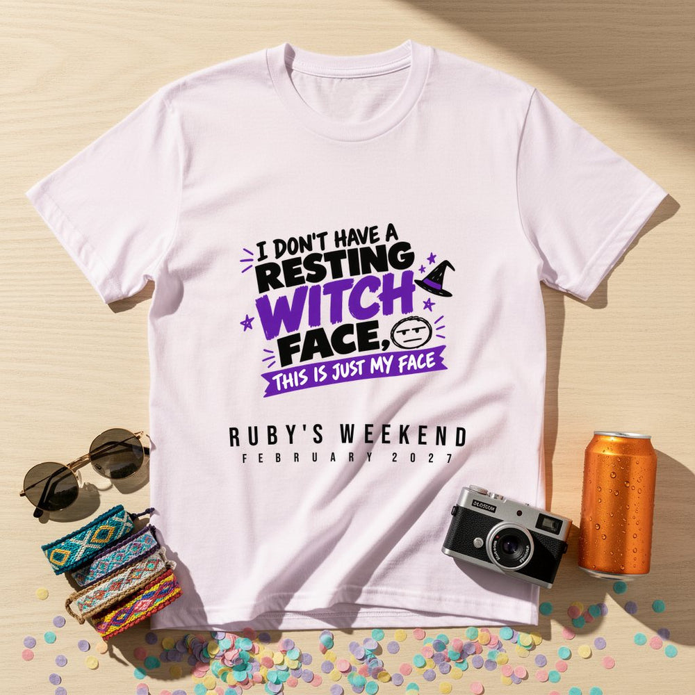 I don't have a resting bitch face, this — Personalised T-Shirt