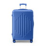 Premium ABS Luggage Suitcase with Non-TSA Lock – 24in Deep Blue