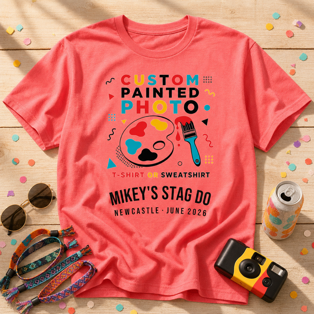 Painted Photo Tee