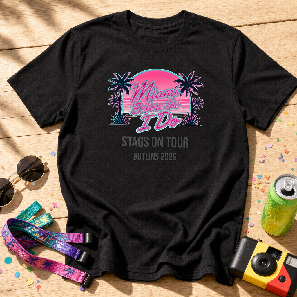 Neon Script Sunset