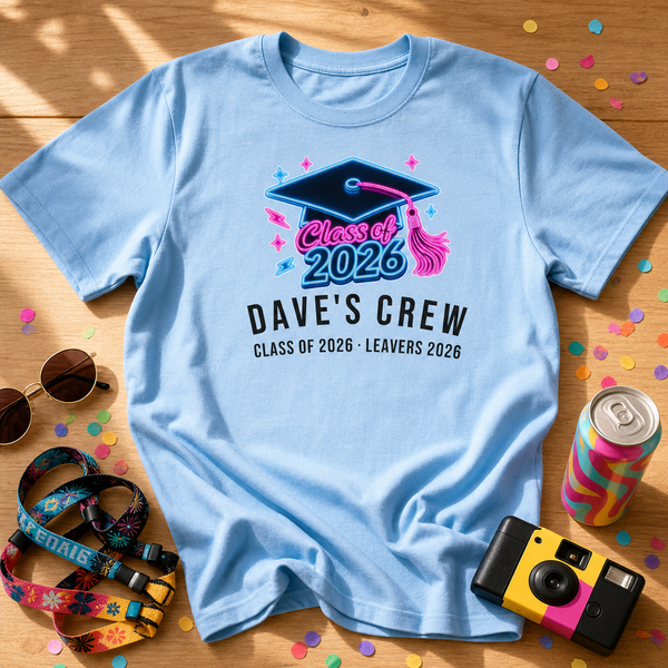 Neon Glory Grad Cap