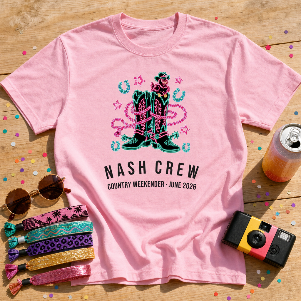 Neon Boots & Lasso Hen