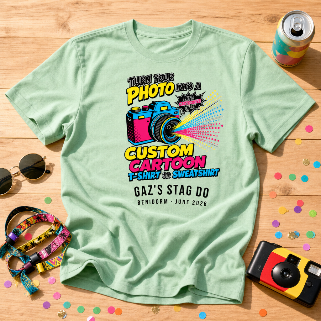 Cartoon Photo Tee